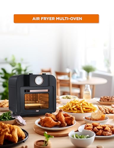 COMMERCIAL CHEF Air Fryer Multi Oven, 17 QT Multifunctional & Multi Level Air Fryer with Bake, Broil, Roast, Warm & Toast for Rotisserie Chicken, Pizza & More, 1500 Watt Air Fryer Oven : Home & Kitchen