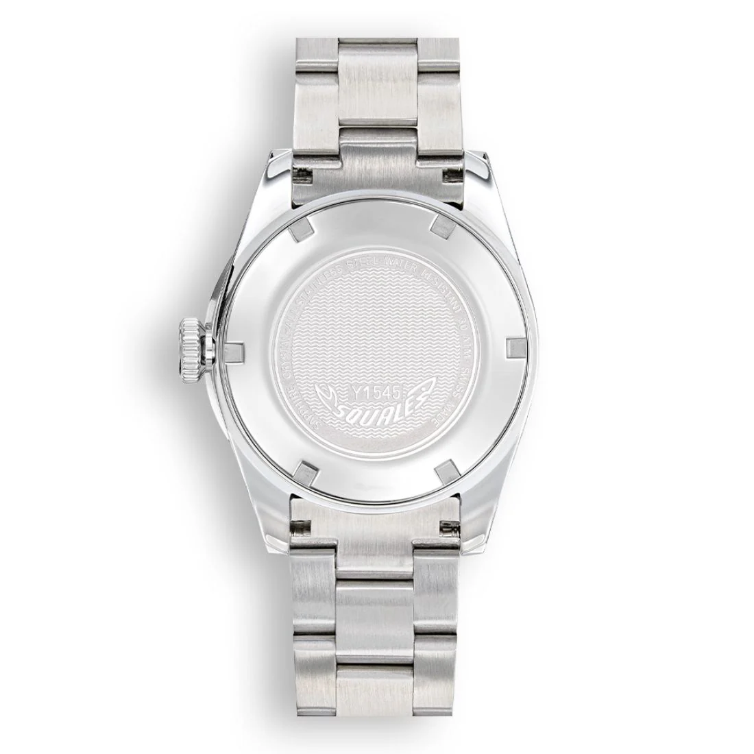 Orologio Squale 1545 nero bracciale acciaio ghiera ceramica sub 300mt 1545BKBKC.AC