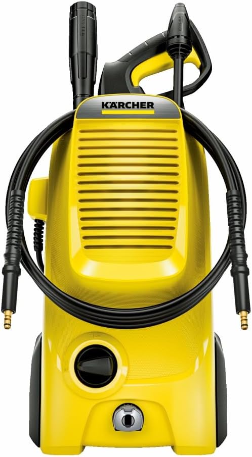 Krcher Hochdruckreiniger K 5 Compact, Druck: max. 145 bar, Durchfluss: max. 500 l/h, Flchenleistung: 40 m/h, Wasserfilter, Gewicht: 12 kg, Hochdruckschlauch und -pistole, Dreckfrser, Strahlrohr