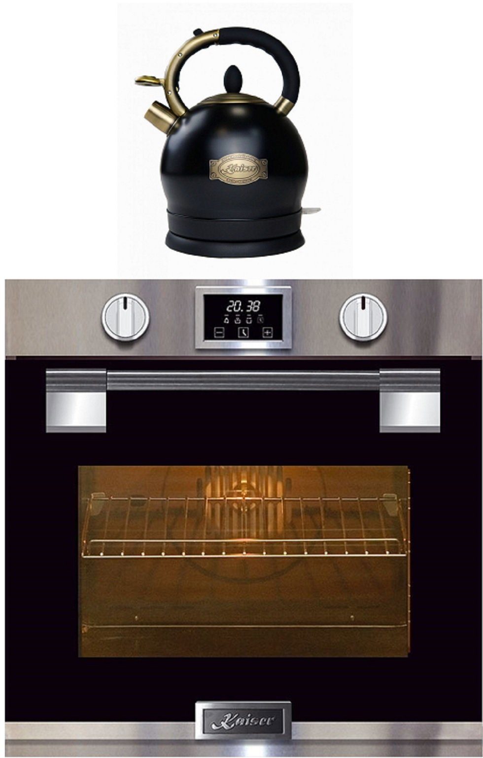 Einbaubackofen EH 6337+WK 2000 Em