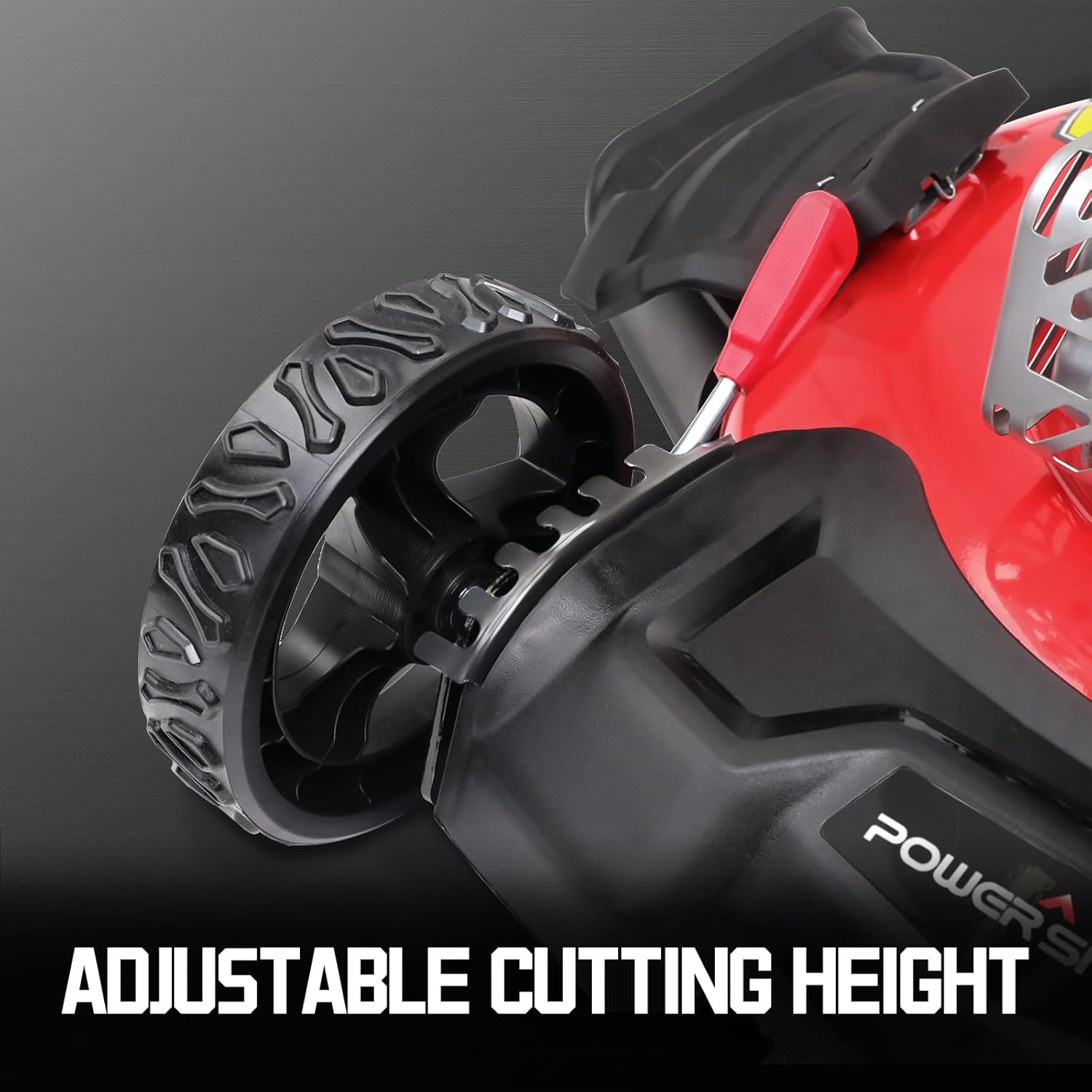 PowerSmart Self Propelled Gas Lawn Mower  22-Inch with 140cc Briggs and Stratton E550 Engine 3-in-1 Rear-Wheel Drive Lawnmower with Bagging