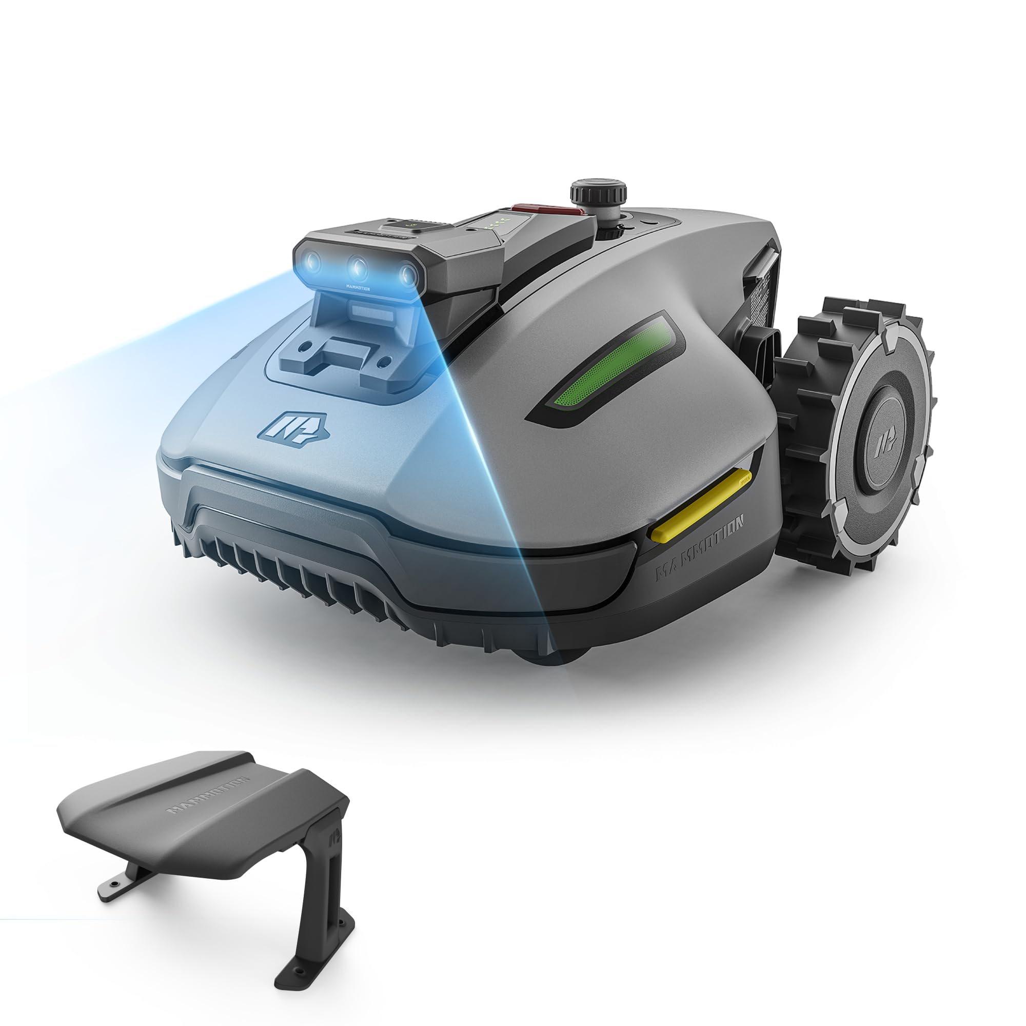 Mähroboter YUKA mini 2 500 ohne Begrenzungskabel, mit AI TrueVision, 19 cm Schnittbreite und 20-60 mm Schnitthöhe