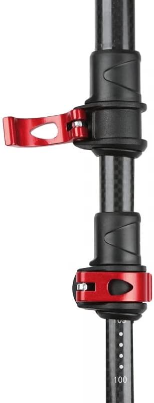 Husky Wanderstöcke (Set) Trekking Siris Carbon Flip-Lock-Schwarz