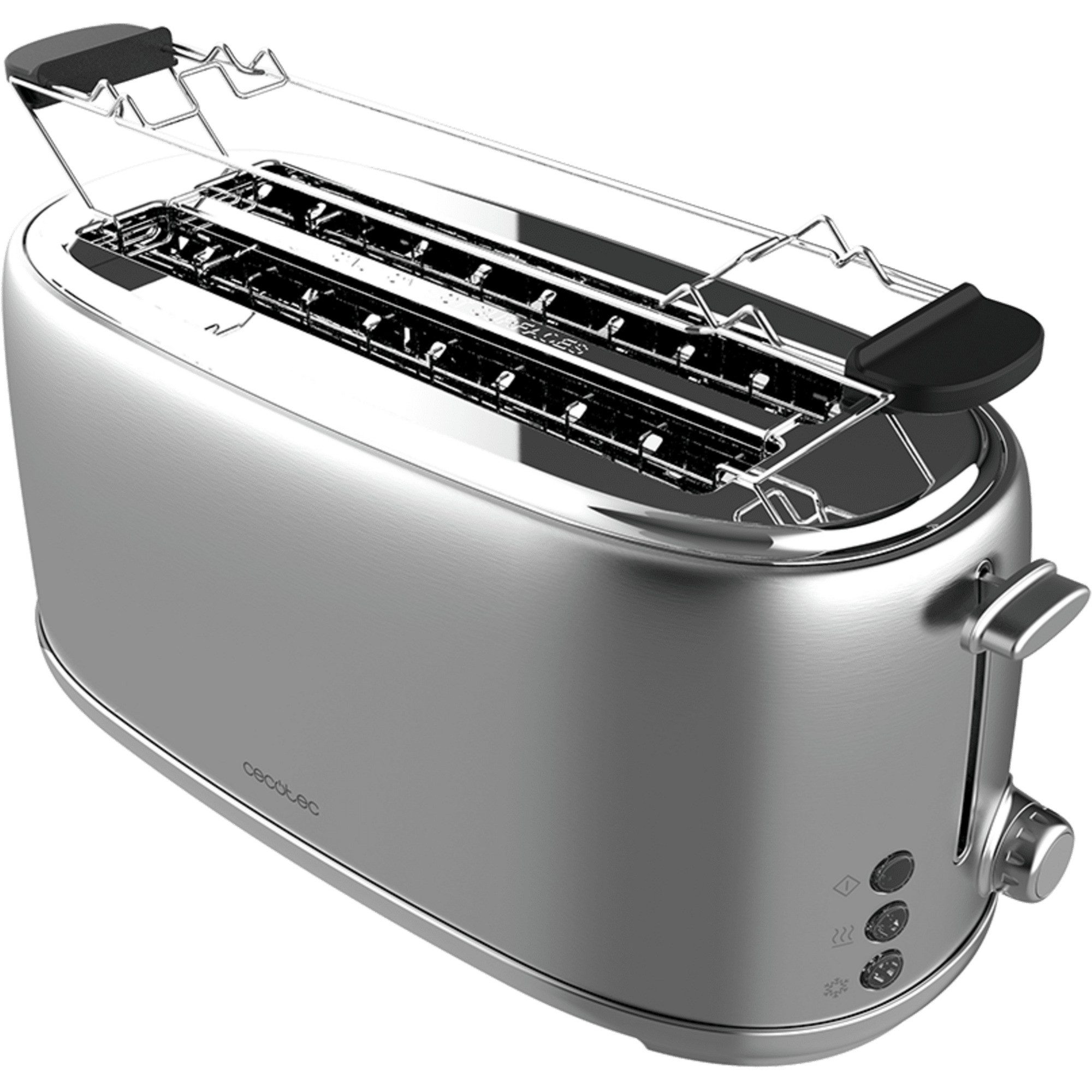 Toaster Cecotec Langschlitz-Toaster Toast&Taste 1600 Retro