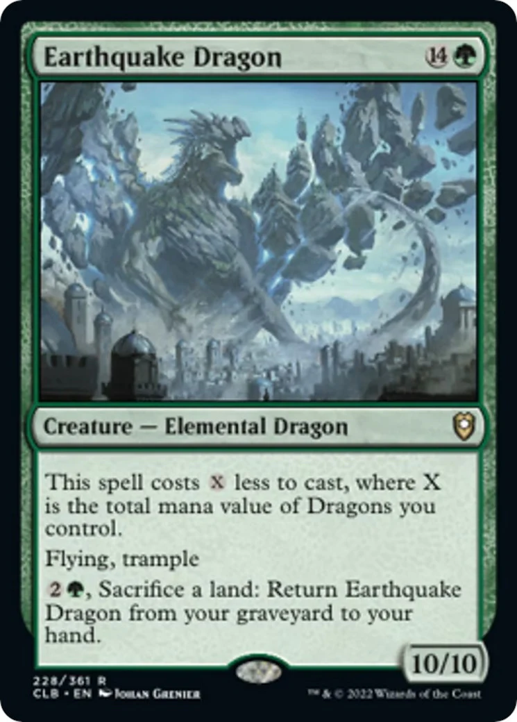 Earthquake Dragon (228) (CLB)
