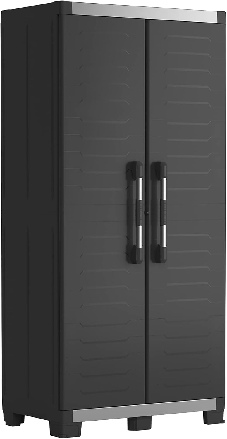 Keter - Extra Large Garage Cabinet Black