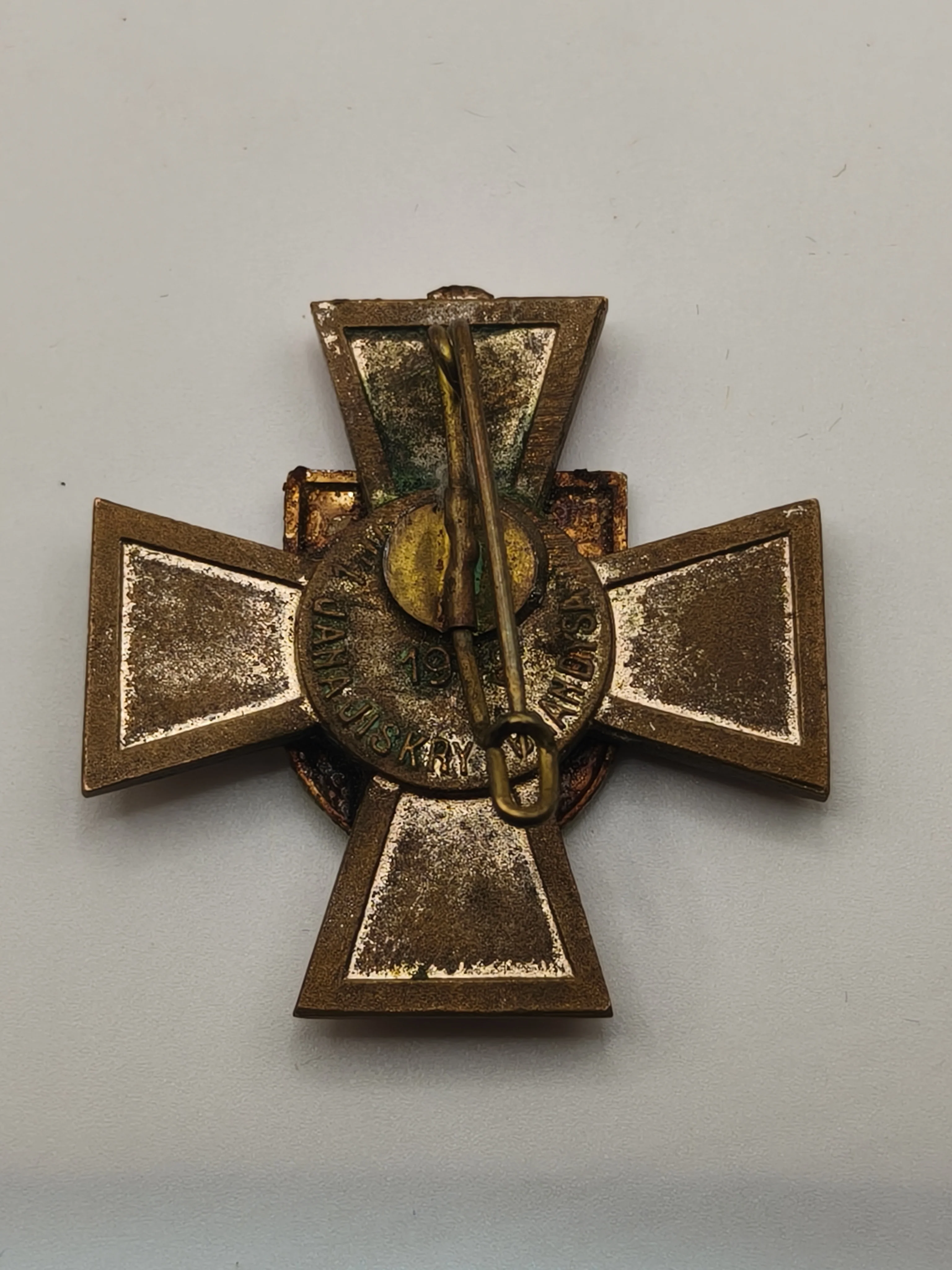 Badge excombatients of Baviera. Germany