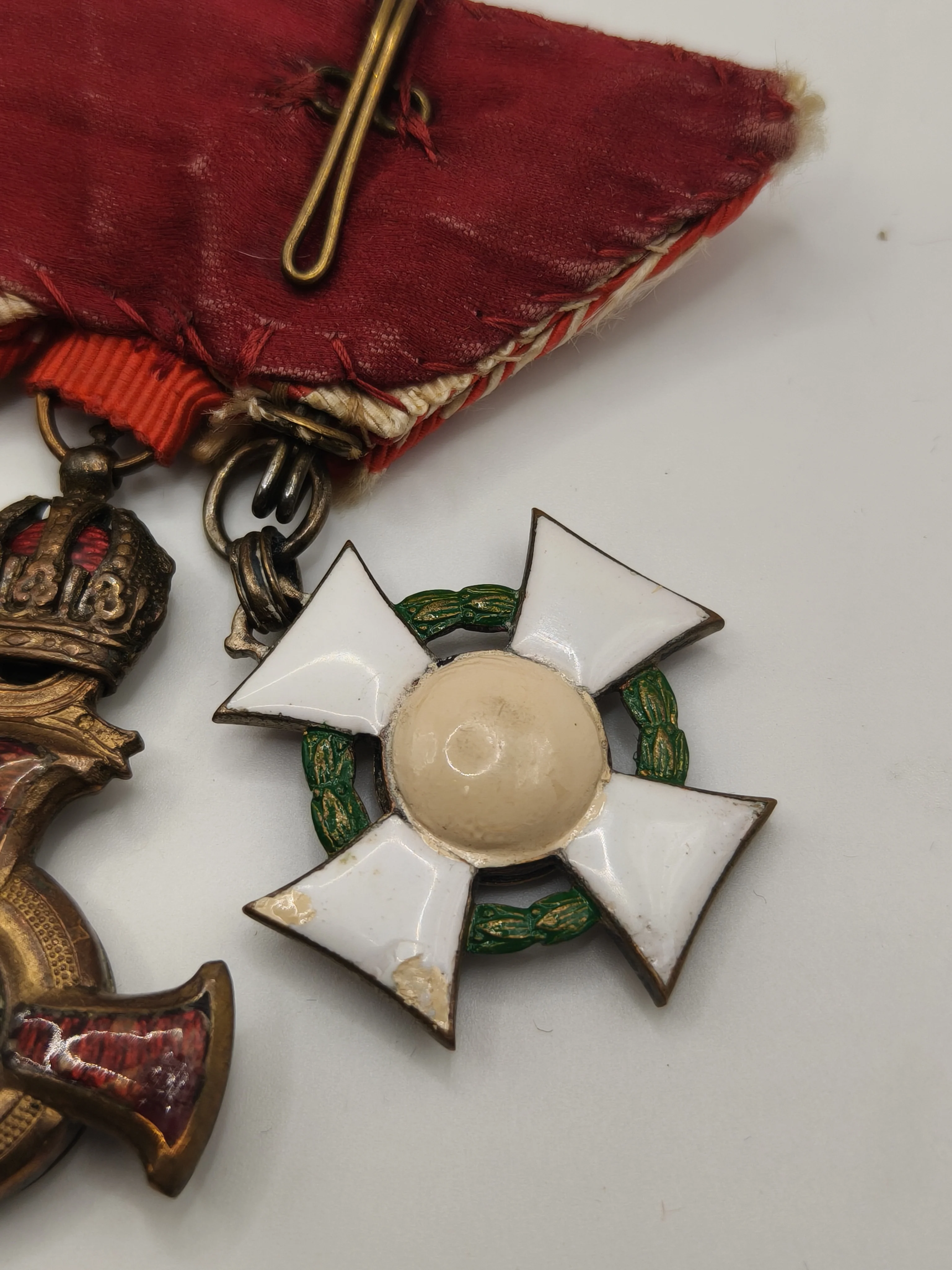 Austrian medal bar. Pre IWW Francisco Jos��