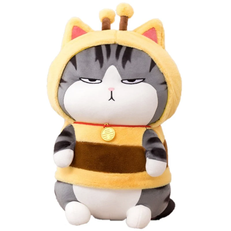 Kawaii Cute Cat Plush Doll Pillow Soft Stuffed Toy 30/50cm