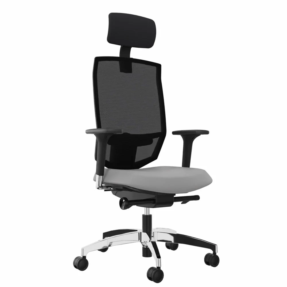 Sedia da ufficio ergonomica Dauphin @JUST EVO MESH AJ 5786 con poggiatesta – Configurabile