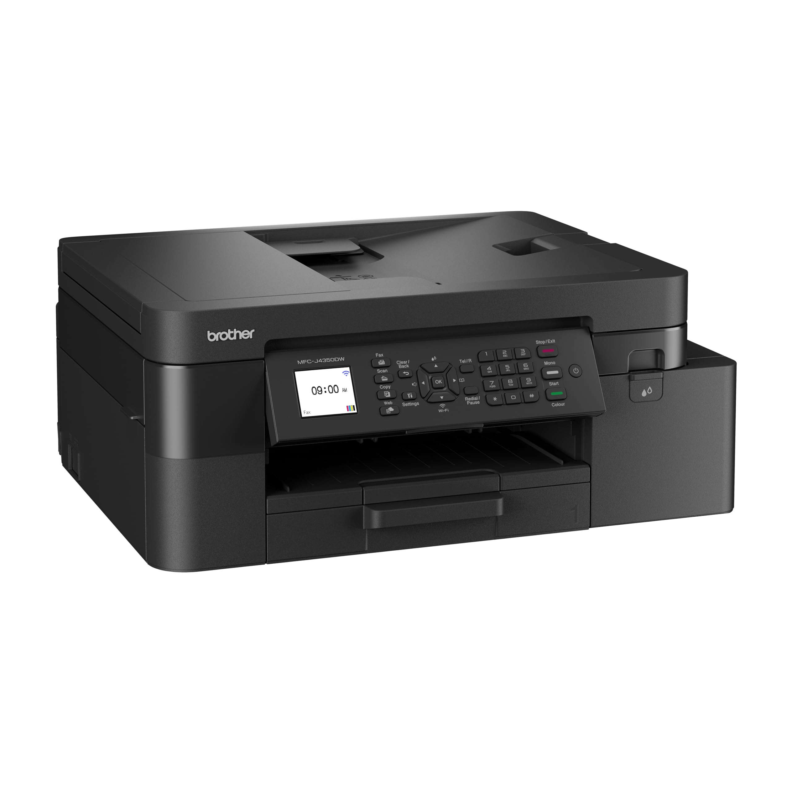 Tinten-Multifunktionsdrucker MFC-J4350DW 4-in-1 WLAN USB Duplex 20 Seiten/min 150-Blatt-Papierkassette 20-Blatt-ADF