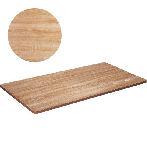 VEVOR Tischplatte 25mm Spanplatte 1600x800mm Holzplatte P2-Material melaminharzbeschichtet Spanholzplatte 100kg Tragfähigkeit Schreibtischplatte Ideal für Werkbank Reparaturwerkbank Bürotisch