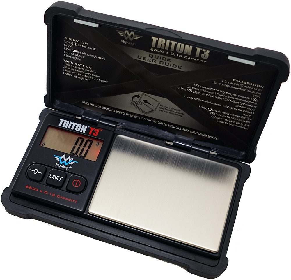 Taschenwaage Digitale Feinwaage T3-660, 660 g / 0,1 g, Taschenwaage