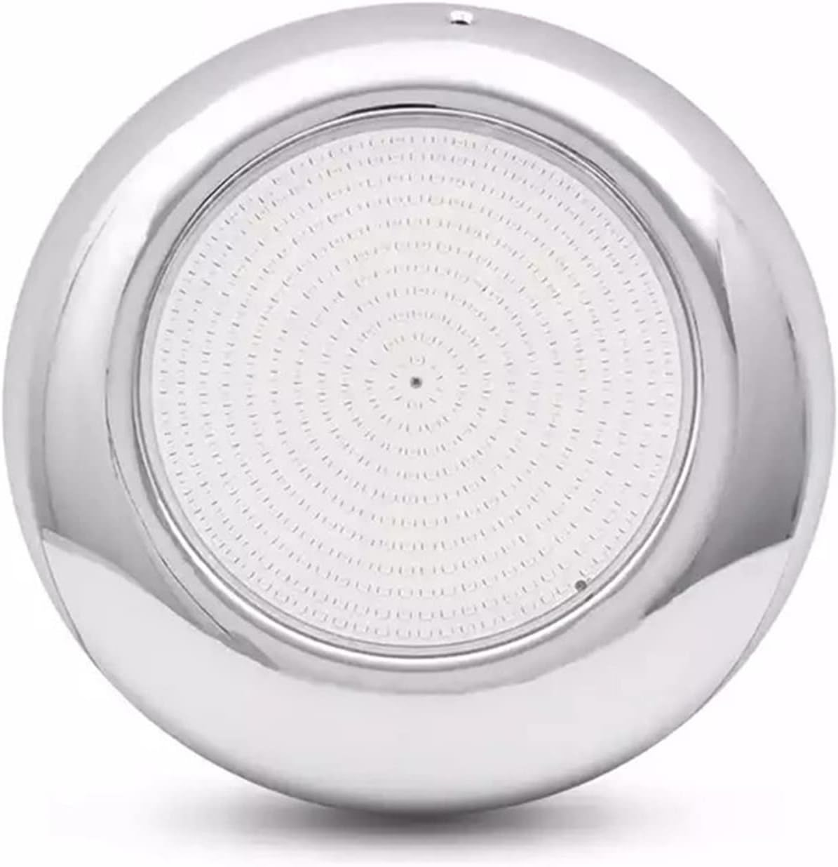 Edelstahl-LED-Schwimmbadleuchte, harzgefüllte Unterwasserteichbeleuchtung, RGB, mehrfarbig, mit Fernbedienung Eine AtmosphäRe Schaffen(Cold White,45W)