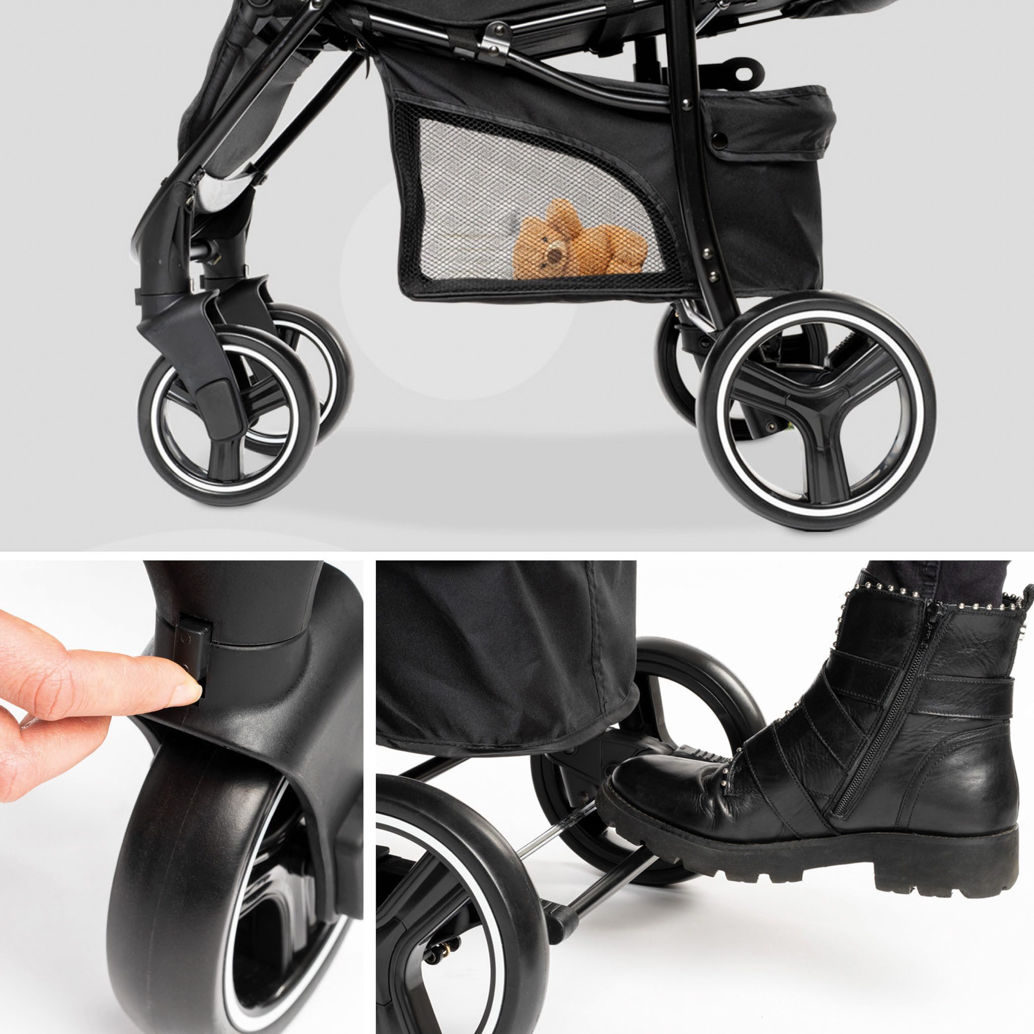 Kinder-Buggy Basket