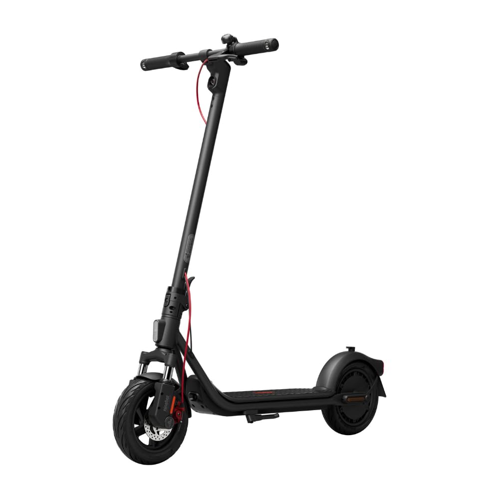 E-Scooter F2 Pro D II mit Straßenzulassung, bis zu 65 km Reichweite, 120 kg Tragfähigkeit und vorderer Doppelfederung, schwarz