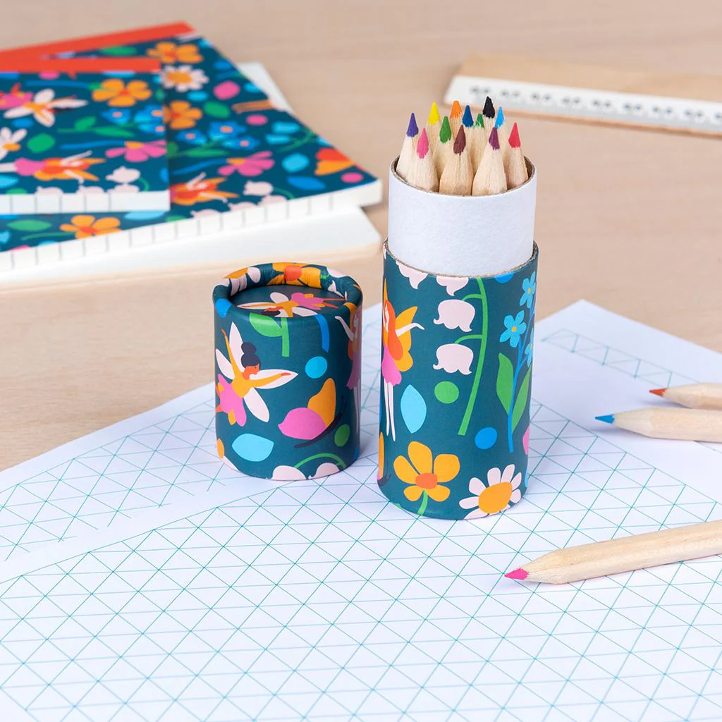 Rex London 12 Colouring Pencils Tube