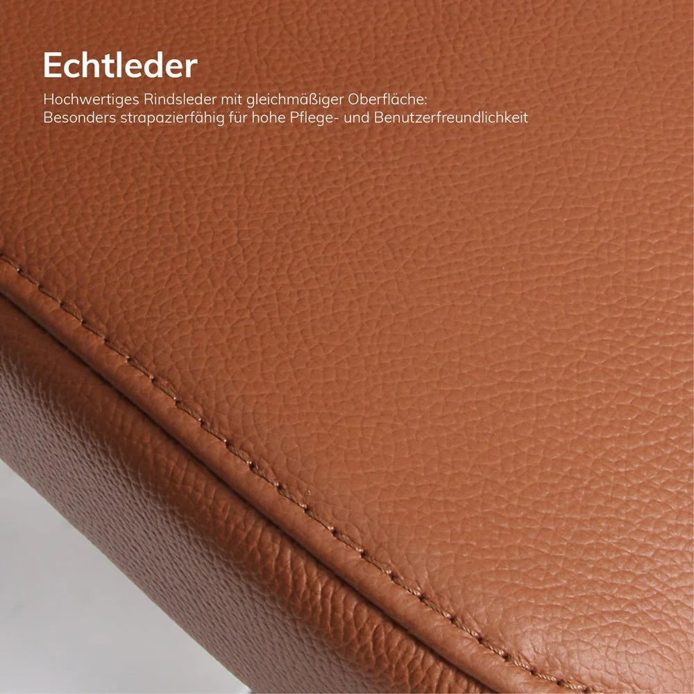lento agilis matrix MT14 - Poltrona direzionale di alta classe - Vera pelle - Made in Germany