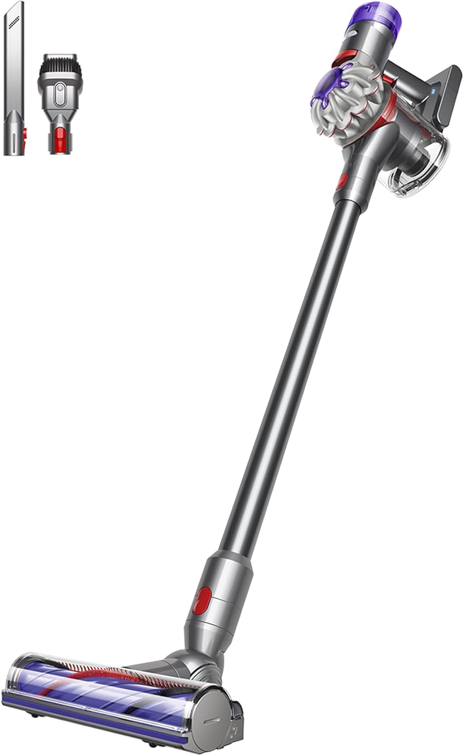 Bezprzewodowy odkurzacz pionowy Dyson V8™ Advanced (Srebro/Nikiel)