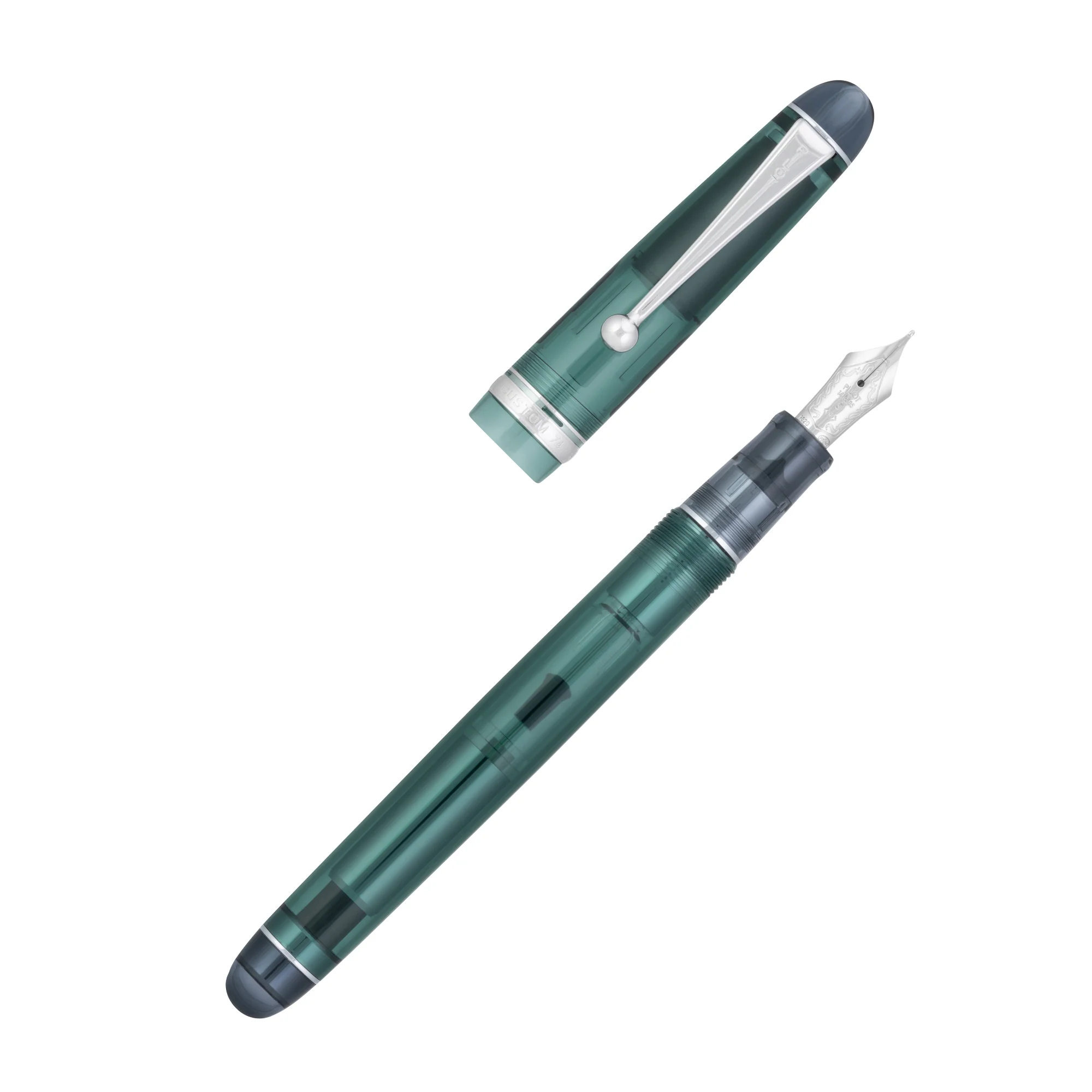 Pilot Custom 74 Fountain Pen - Forest Green