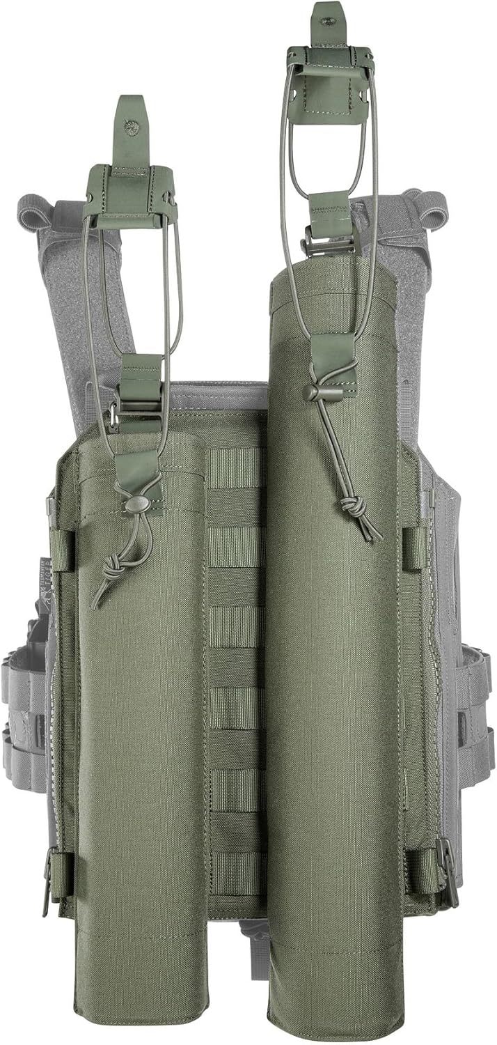 Tasmanian Tiger TT Gear Pack ZP Taktische Werkzeugtasche für Plate Carrier, Breacher Pack für Plattenträger mit Reißverschluss und Molle-Adapter