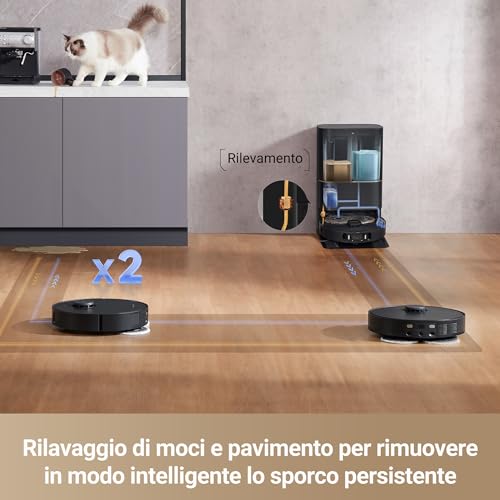 dreame Aspirapolvere Sollevabile intelligente Auto pulizia