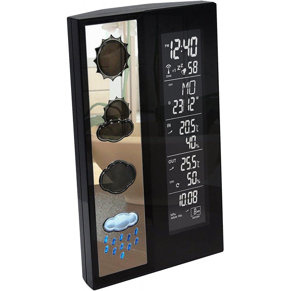 Funkwetterstation WS 6650 - Wetterstation - schwarz