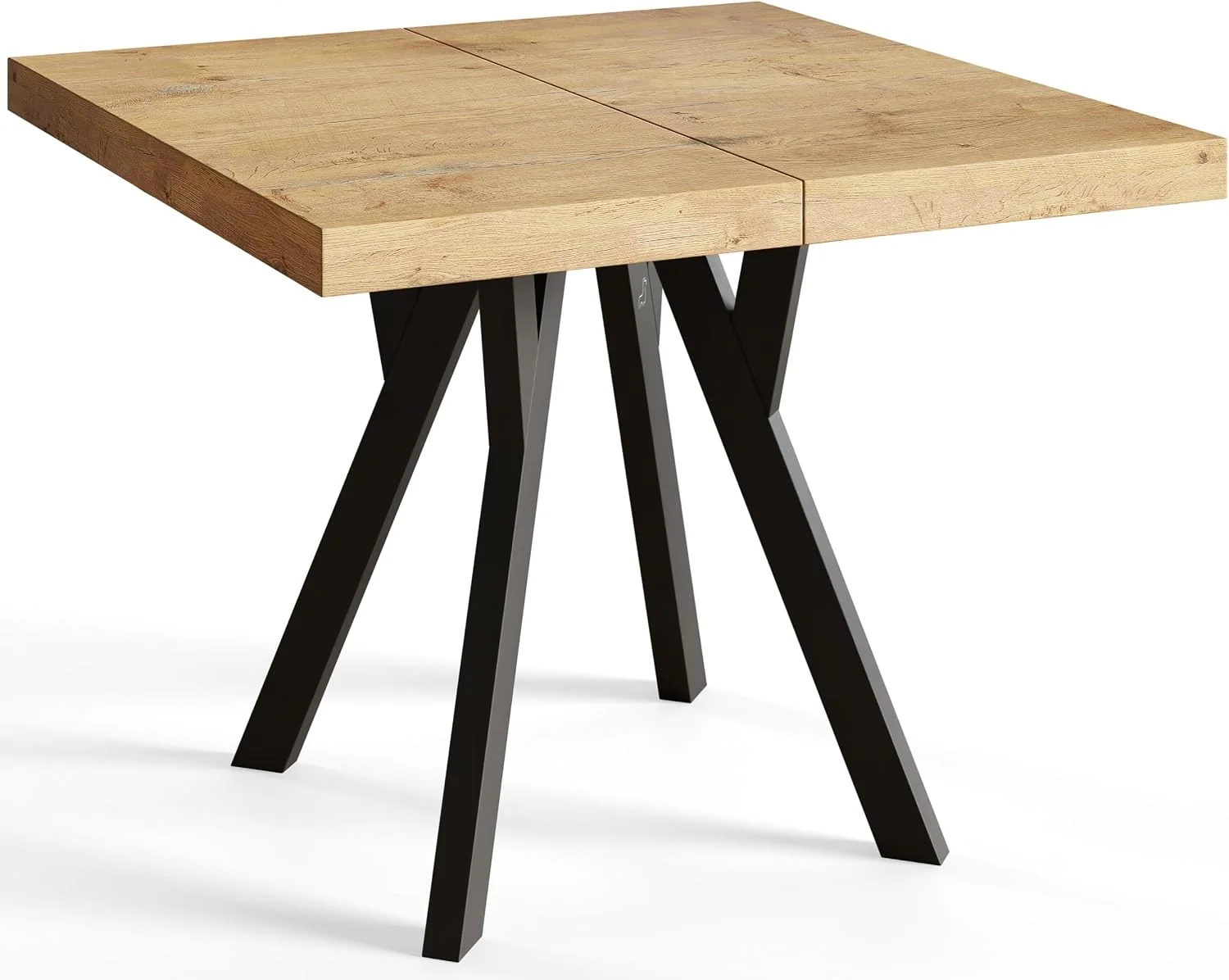 Esstisch Ausziehbar Rico 90-190cm, Lancelot, Holzbeine, Modernes Design