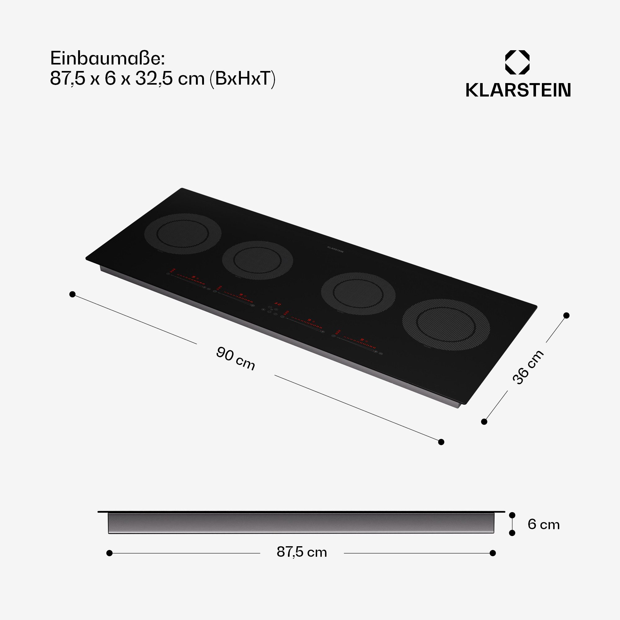 Induktions-Kochfeld Masterzone 90 Slim Round