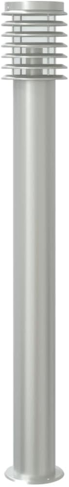 INLIFE Wegeleuchten mit Bewegungsmelder 3 STK. Silbern 110cm Edelstahl,Heim & Garten,Beleuchtung,Außenbeleuchtung,Silber,9.55 KG,4006368