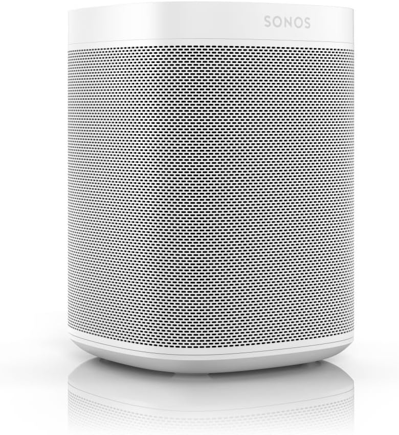 Sonos One Smart Speaker, schwarz – Intelligenter WLAN Lautsprecher mit Alexa Sprachsteuerung, Google Assistant & AirPlay – Multiroom Speaker für unbegrenztes Musikstreaming