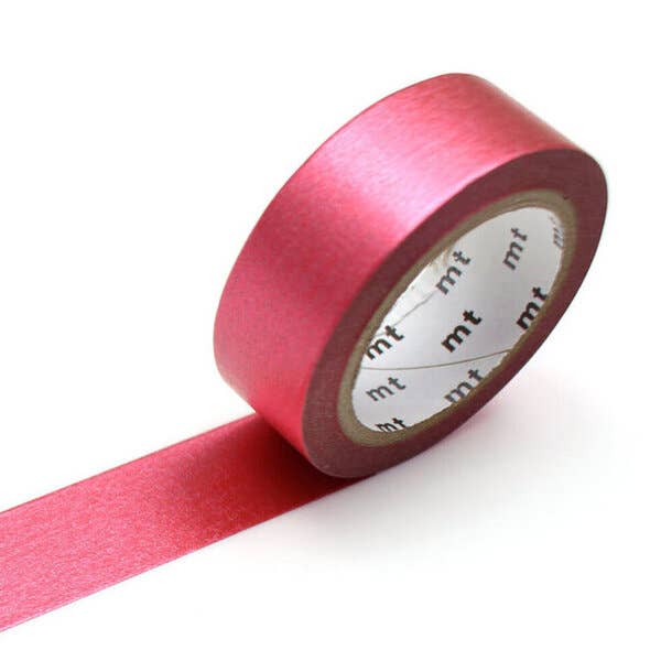 mt masking tape - Tape Single: 'High Brightness' Red