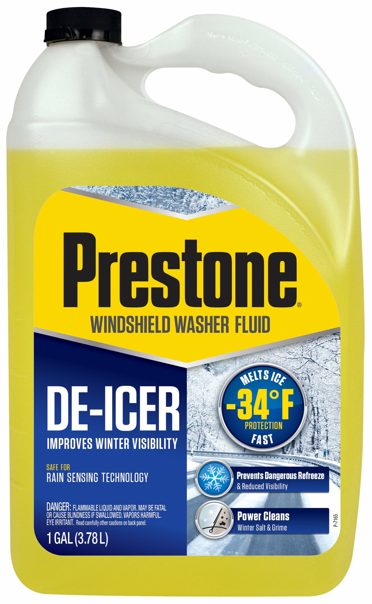 Prestone Windshield Washer Fluid Cleaner/De Icer,  34&deg;F Protection, 1 Gallon