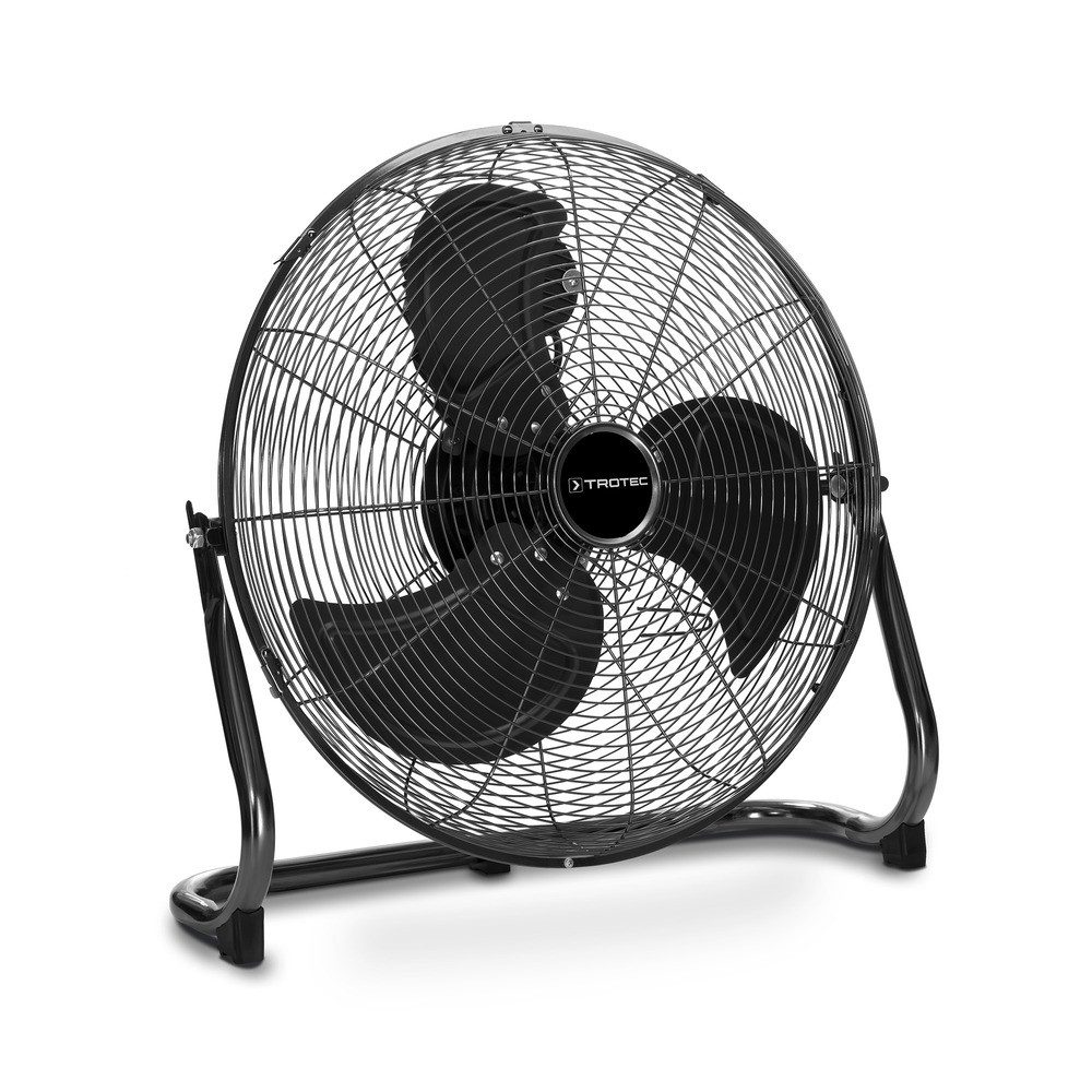 Bodenventilator TROTEC Bodenventilator TVM 19, Hochleistungs-Bodenventilator schwarz