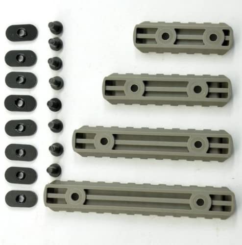 Polymer Rail Section Kit for Handguards L2 L3 L4 L5 Sizes