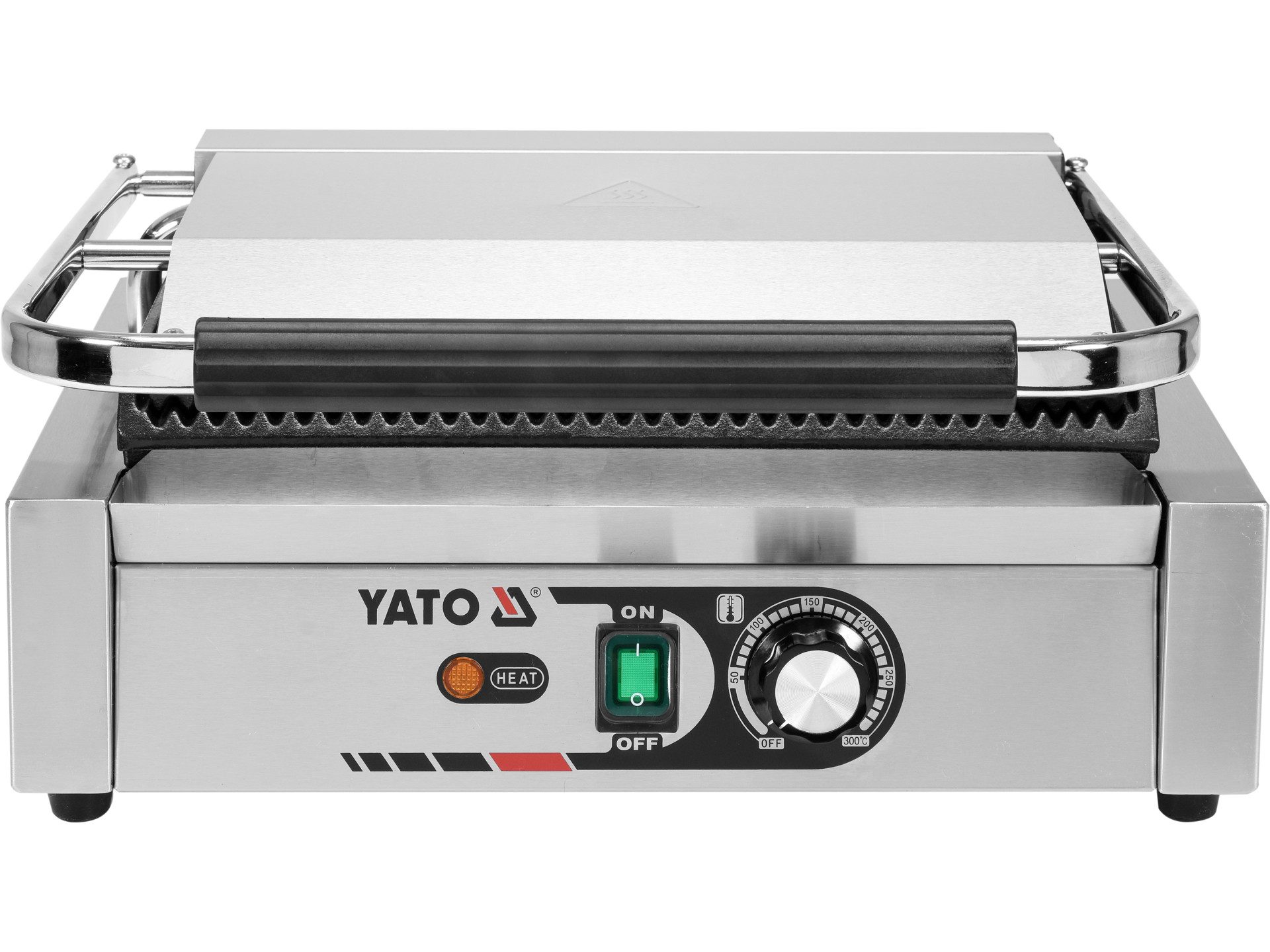 Elektrogrill Gastro Elektrogrill, Tischgrill 2200W 440x370x190mm