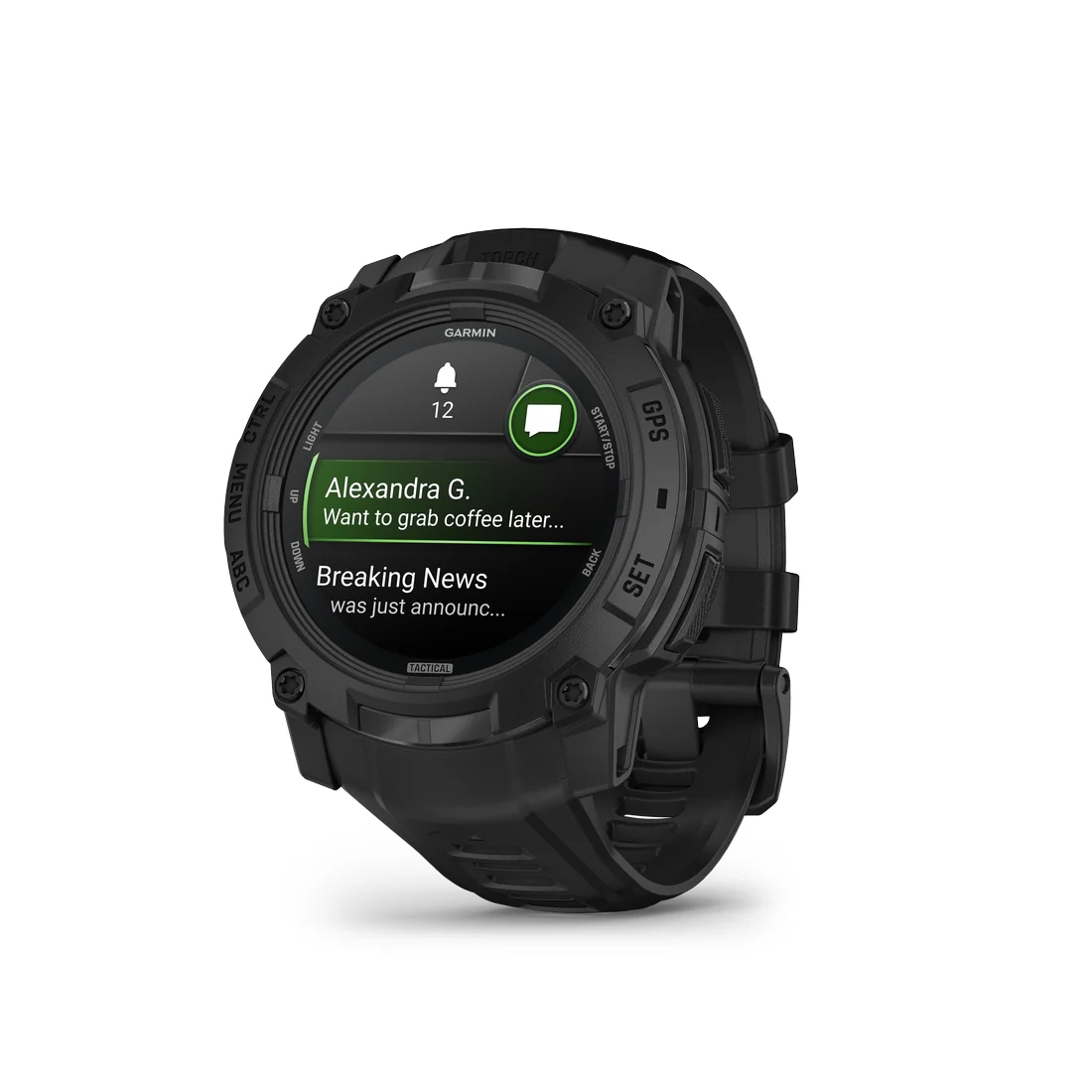 Orologio Garmin Instinct 3 Tactical Amoled 50mm nero 010-03020-50