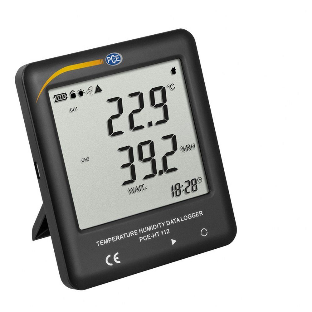 Klimamesser PCE Hygrometer PCE-HT 112 Temperatur- und Feuchtedatenlogger