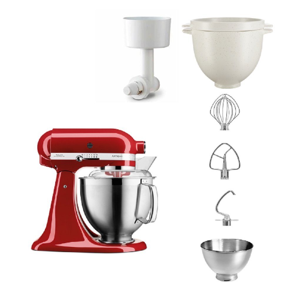 Küchenmaschine KitchenAid 4,8 L 5KSM185 Artisan Küchenmaschine Breadlover