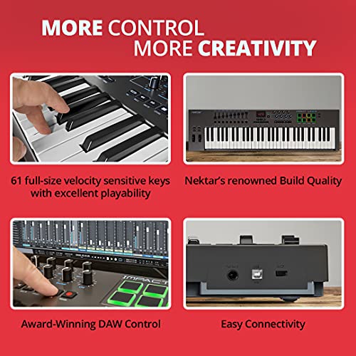 Nektar Impact LX61  Controller MIDI : Strumenti Musicali