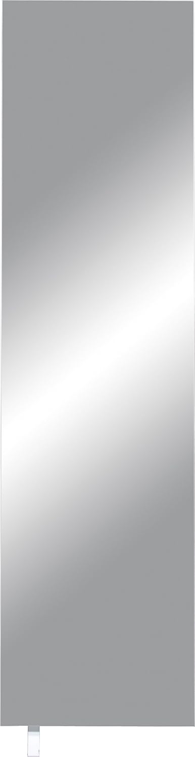 Germania Drehschrank 1189-84, in Weiß, mit verspiegelter Front, 50 x 195 x 18 cm (BxHxT)