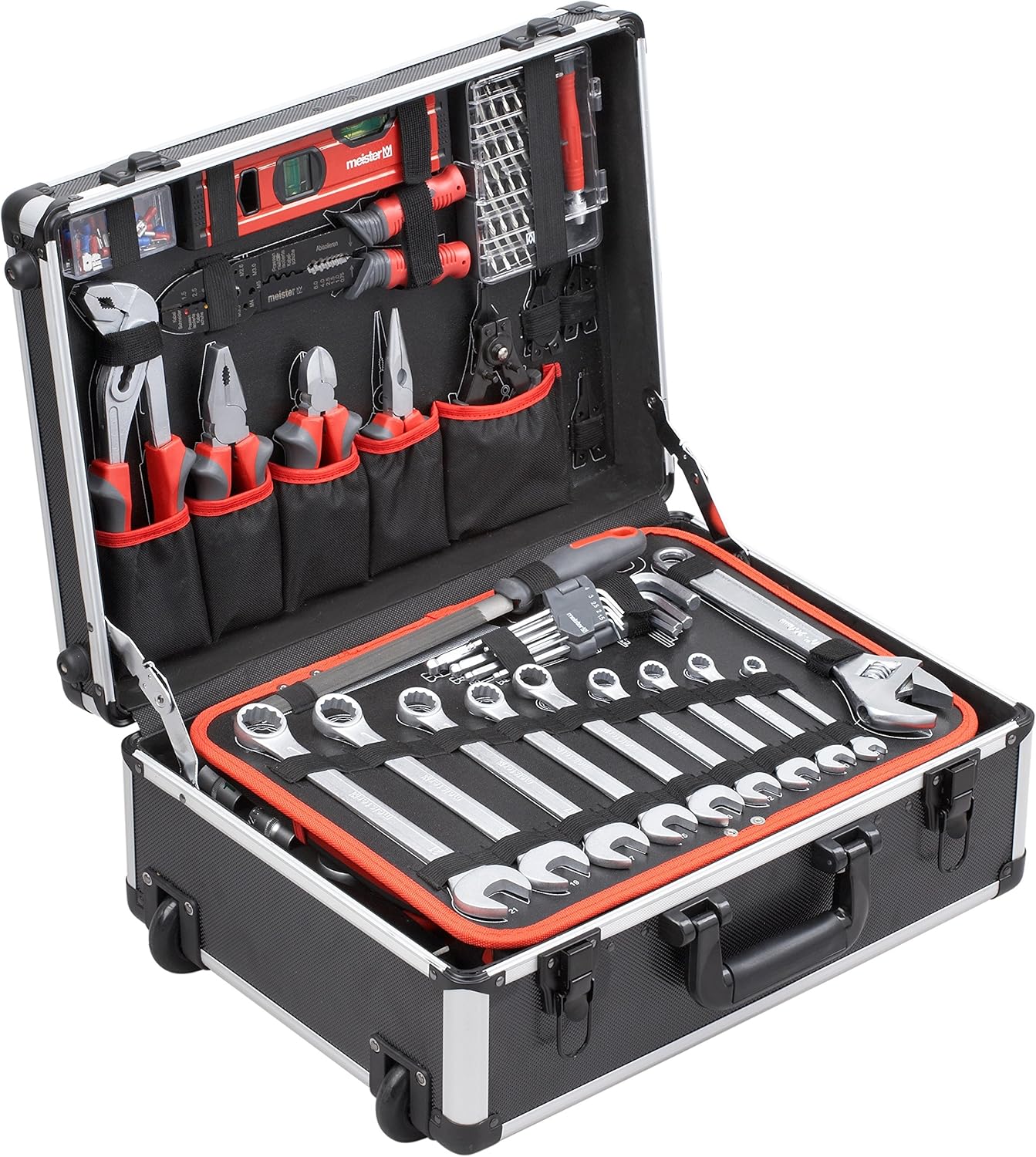 Meister Trolley con attrezzi, 156 pezzi, 8971440