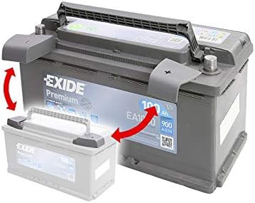 Exide Premium Carbon Boost Car Battery 100Ah 900 A/EN