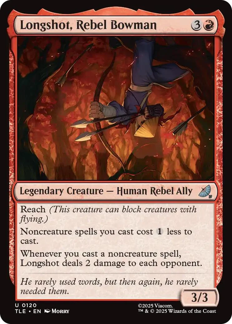 Longshot, Rebel Bowman (120) (Avatar: The Last Airbender: Eternal-Legal)