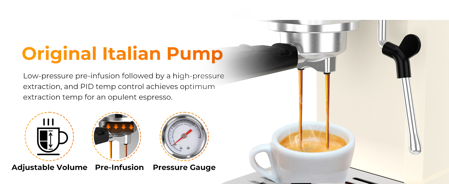 20-Bar Italian Pump