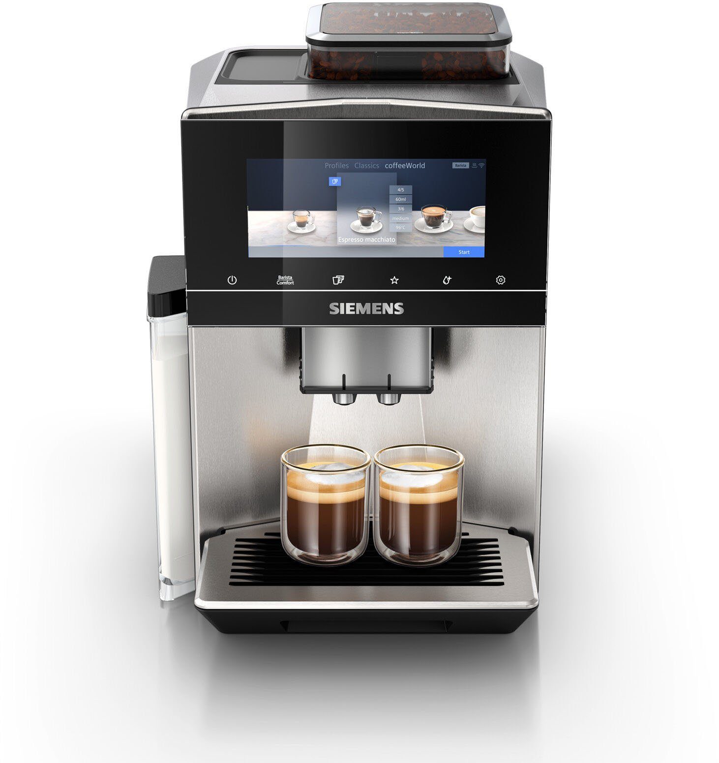 Kaffeevollautomat EQ900 TQ903D43, intuitives 6,8