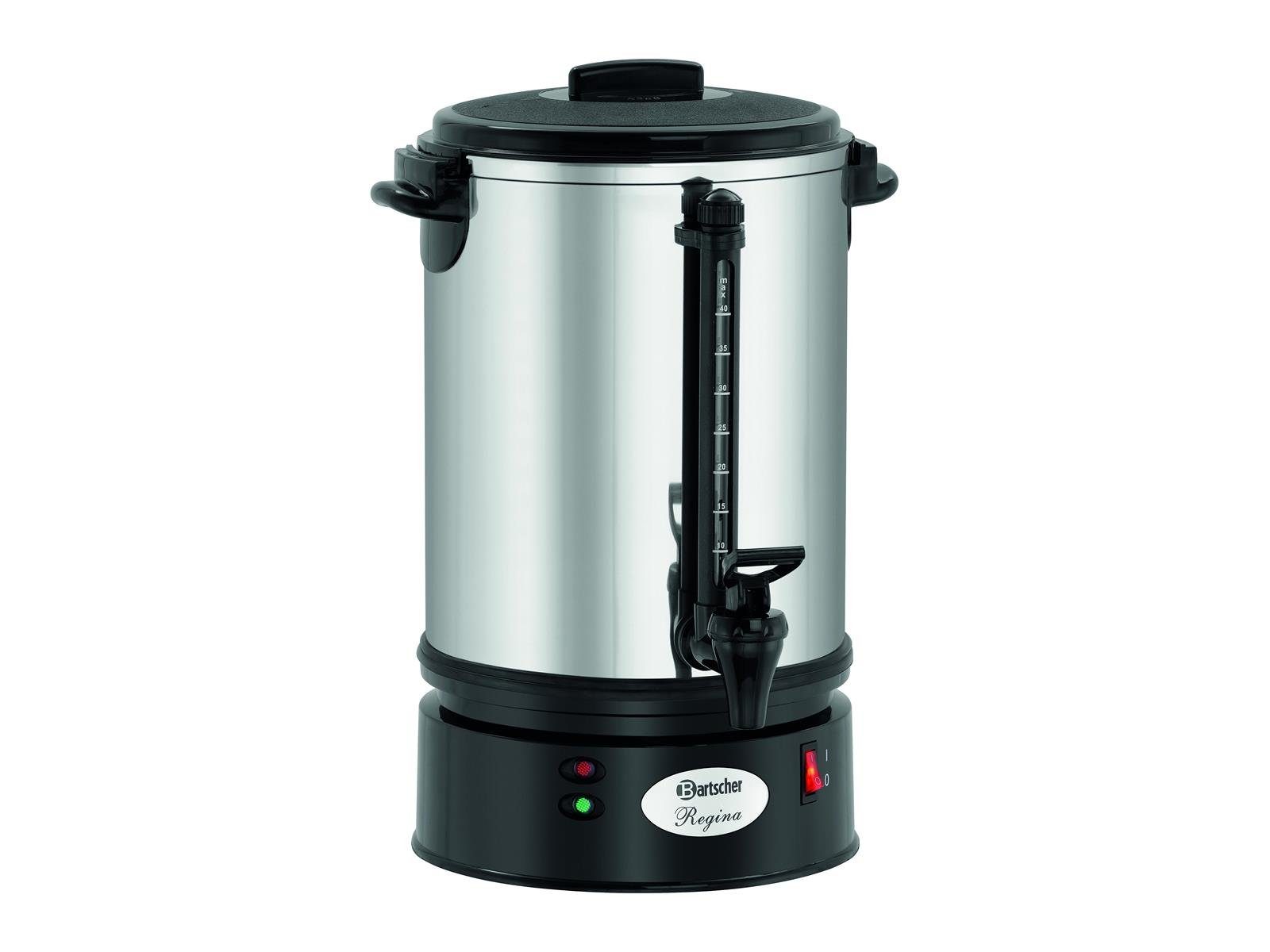Milchaufschäumer Kaffeemaschine Regina Plus 40, 48 Tassen,6,8 Liter, Edelstahl, A190149