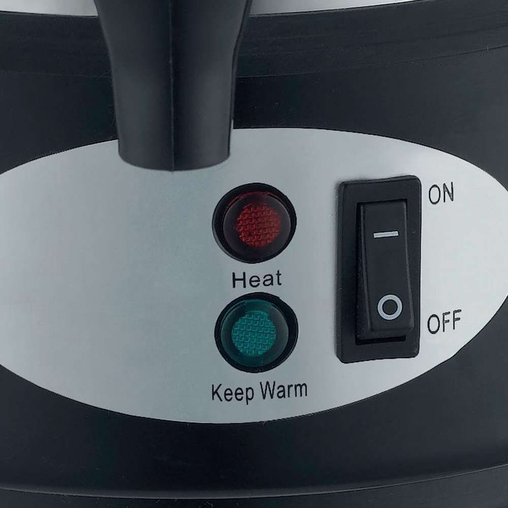 Heißgetränke- und Glühweinautomat Edelstahl Heißwasserbehälter 8L 1800W Glühweinkocher