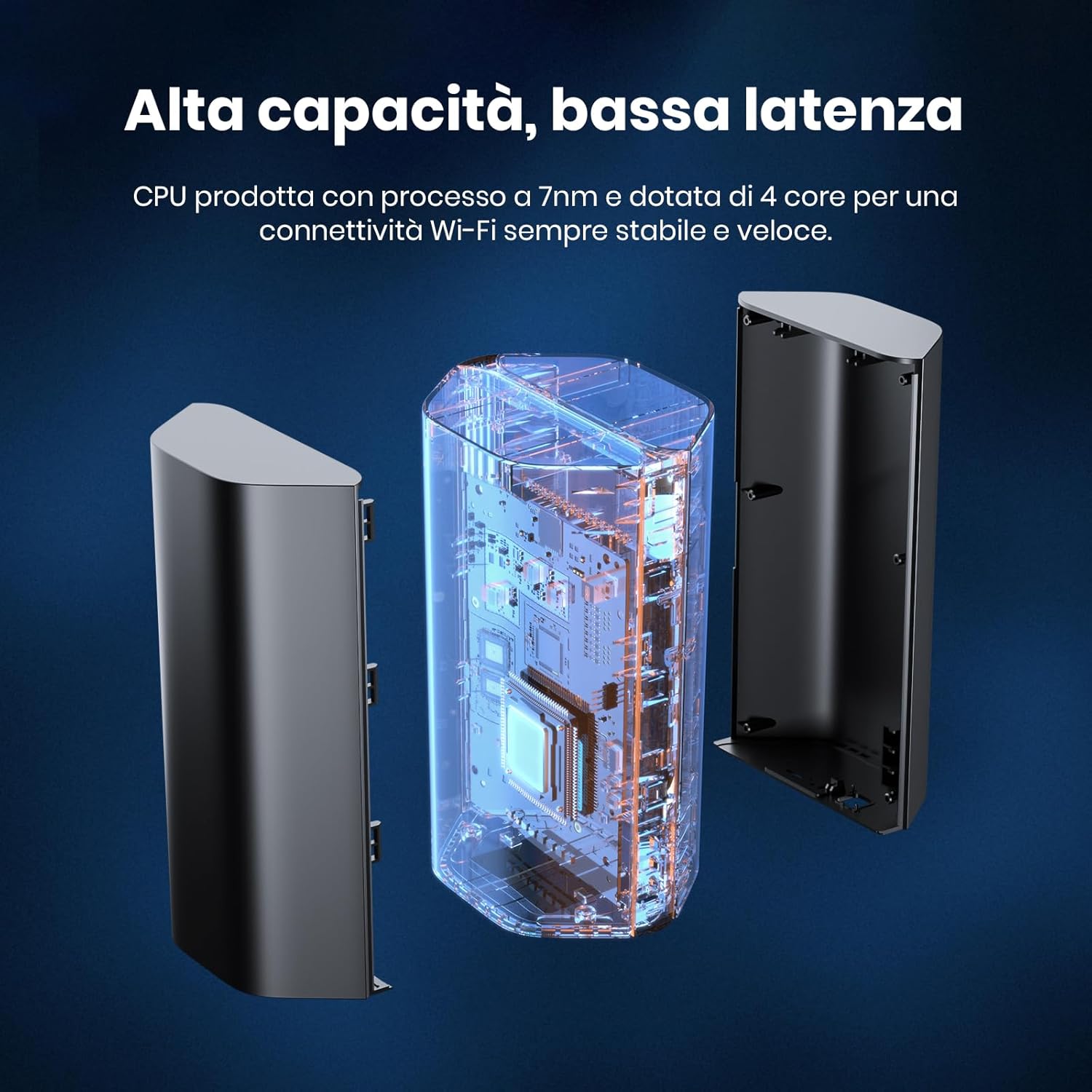 Tenda 5G03 - Router 5G con SIM, Modem 5G SIM WiFi 6 AX1800, Dual Band, Velocità fino a 4,67 Gbps, Easy Mesh, Plug&Play, 2 Porte Gigabit, Connettere fino a 100+ dispositivi, WPA3, OFDMA, MU-MIMO