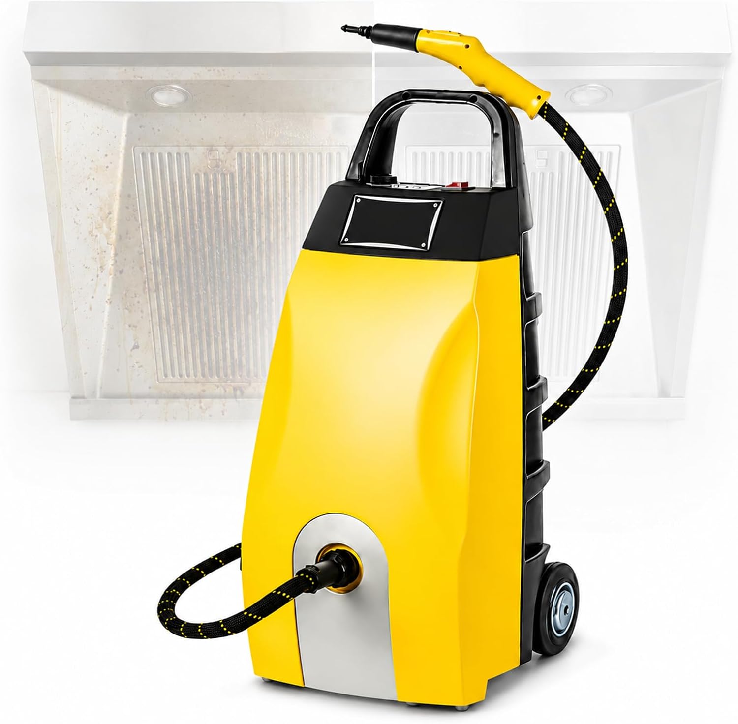 Pulitore a Vapore Industriale 3000W Alta Pressione Yellow